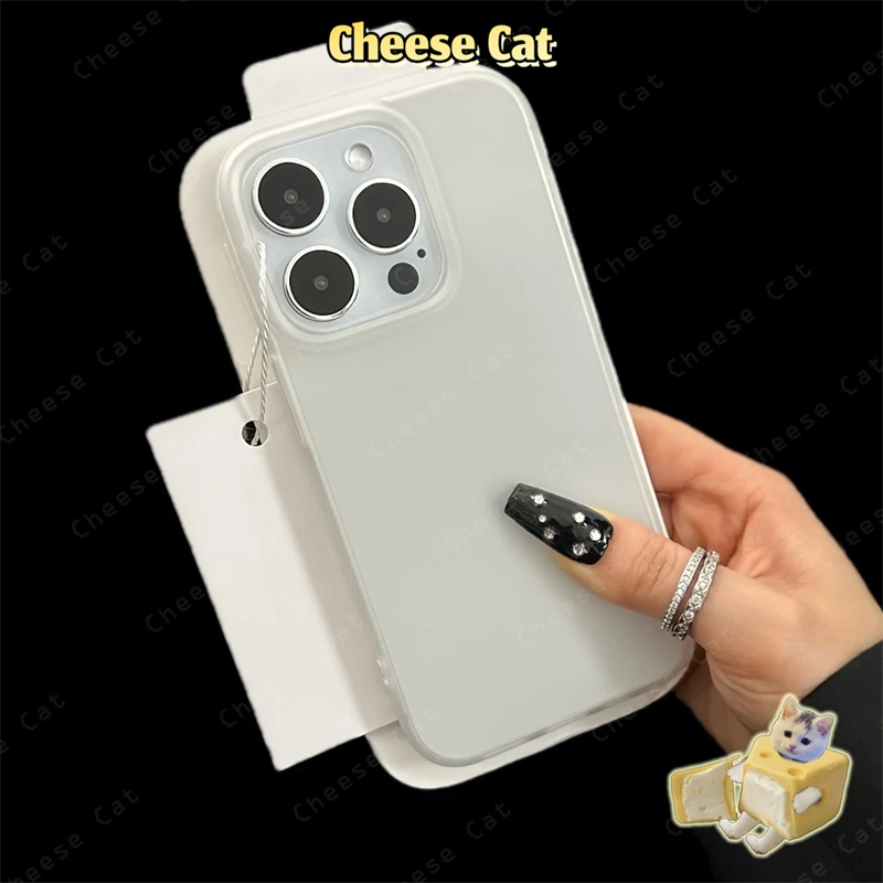 Ốp lưng iPhone màu đen không ố vàng chất liệu mềm mại phù hợp với iPhone 15 16 17 13 12 11 14 Pro Max 17 Air 7Plus XR Xs