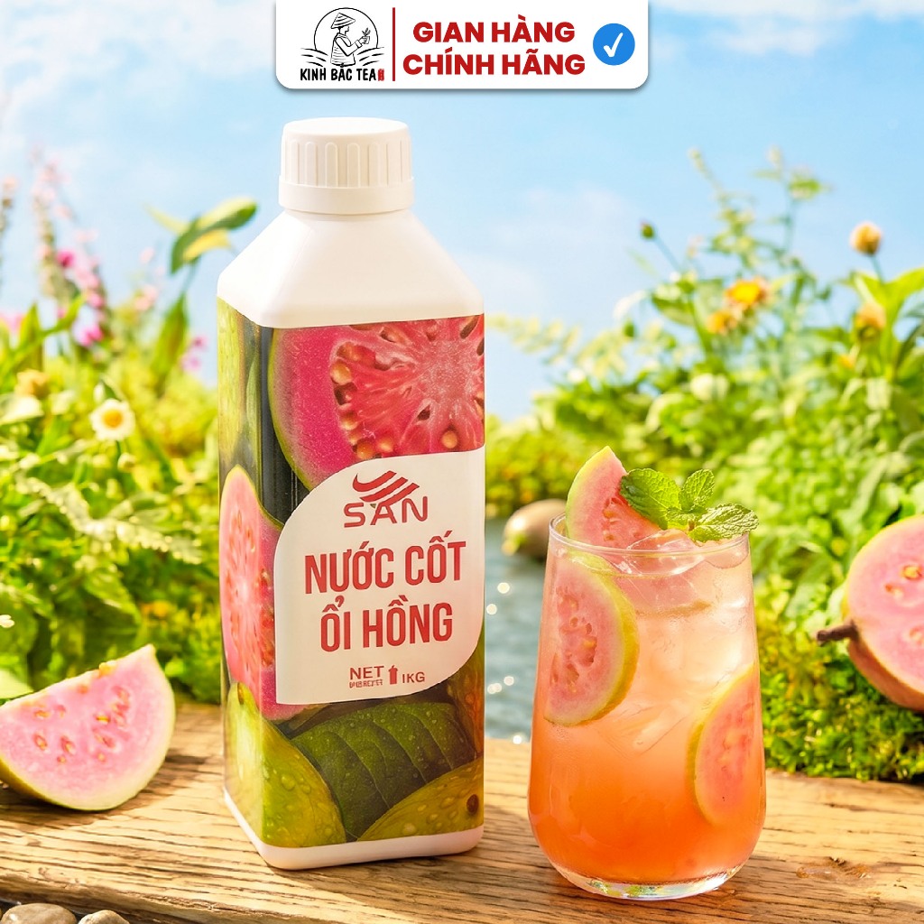 NƯỚC CỐT VIỆT QUẤT SAN Chai 1Kg, có mẫu thử 100ml, tặng công thức pha chế, hương thơm