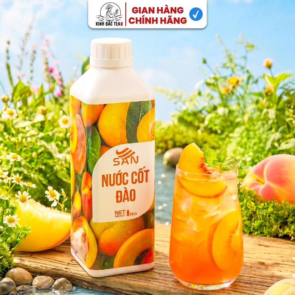 Nước cốt cóc mơ SAN, có mẫu thử 100ml, tặng công thức pha chế, hương thơm, trái cây tự nhiên