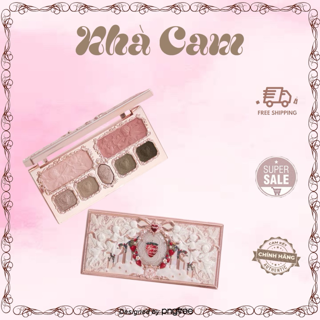 {Flower Knows} Bảng mắt BST Strawberry Cupid