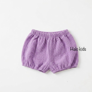 Quần bí chất liệu xô muslin cho bé