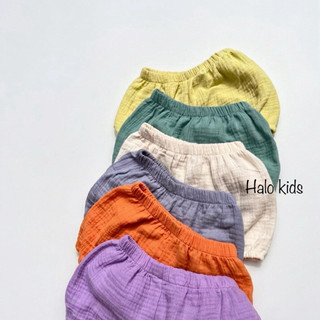 Quần bí chất liệu xô muslin cho bé