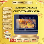 [Chính hãng] Nồi chiên hơi nước Olivo Steamfry Xtra 20L,70 chế độ,bảo hành 24 tháng,đủ phụ kiện — ảnh 1