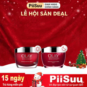 Kem Dưỡng OLAY REGENERIST Ngày & Đêm Căng Mướt, Sáng Khỏe & Phục Hồi Dấu Hiệu, Ngừa Lão Hóa OLAY REGENERIST 50G