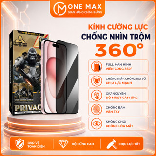 Kính cường lực chống nhìn trộm 360 độ SP cho IP 17promax 16 15 14 13 12 11 x xs xsmax pro plus promax