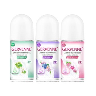 Lăn khử mùi hương nước hoa Gervenne 50ml (3 mùi)