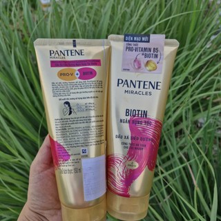 Combo 2 Tuýp Dầu Xả Pantene 3 Phút Diệu Kỳ Phục Hồi Tóc Hư Tổn 150ml