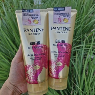 Combo 2 Tuýp Dầu Xả Pantene 3 Phút Diệu Kỳ Phục Hồi Tóc Hư Tổn 150ml