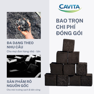 Than hoạt tính Gáo Dừa Cavita - Vật liệu lọc than gáo dừa phổ thông chính hãng Việt Nam 500g - 1kg