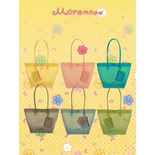 Túi nhựa trong suốt Moromoro jelly bag (kèm charm ví)