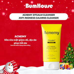 Gel rửa mặt Acnemy Zitcalm Anti-Redness Calming Cleanser giảm đỏ và làm dịu da 150ml