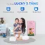 Tủ nhựa Lucky 3 tầng QUI PHÚC, nhỏ gọn, tiện lợi, phù hợp mọi không gian, dễ lắp ráp