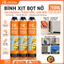 Keo Bọt Nở ROCKIZA 750ml - Keo Bọt Xốp Trương Nở Chống Thấm, Cách Âm, Cách Nhiệt Cao Cấp, Rám Khe Hở Cực Tốt.