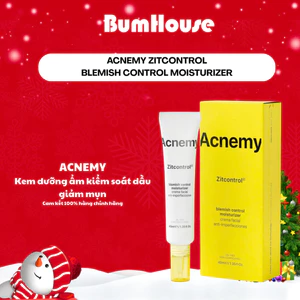 Kem Dưỡng Kiểm soát Dầu Nhờn cho Da Mụn Acnemy Zitcontrol Blemish Control Moisturizer 40ML