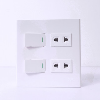 Mặt Nổi Đôi TPE - Ổ Cắm Điện 2 Công Tắc 2 Ổ Cắm hoặc 3 Công Tắc 3 Ổ Cắm, chính hãng, an toàn bền bỉ