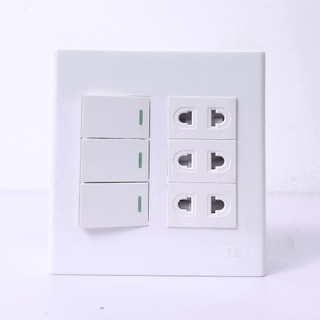 Mặt Nổi Đôi TPE - Ổ Cắm Điện 2 Công Tắc 2 Ổ Cắm hoặc 3 Công Tắc 3 Ổ Cắm, chính hãng, an toàn bền bỉ