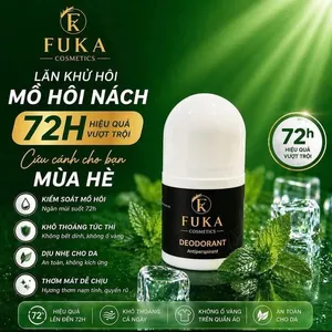 Lăn Khử Mùi Mồ Hôi FUKA - Lăn Khử Mùi Hôi Nách, Hôi Chân Giúp Vùng Nách Luôn Khô Thoáng khử mùi 30ml
