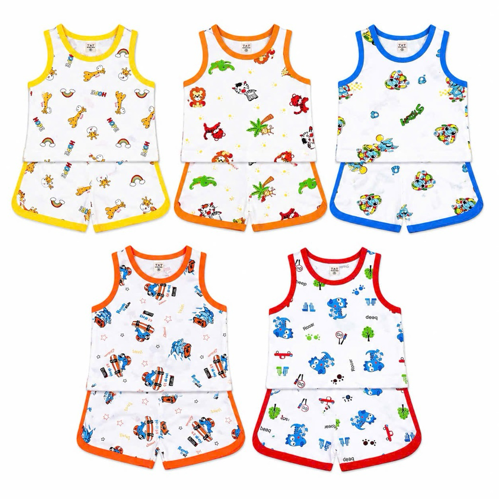 Combo 2 ,3 bộ thun lưới lạnh thông hơi cho bé trai