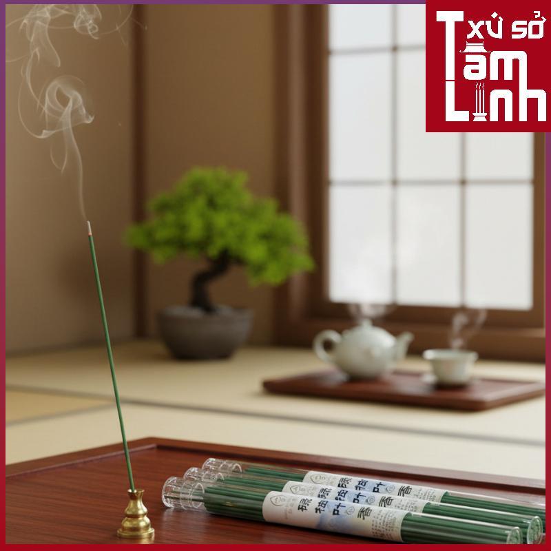 Nhang Thơm Tự Nhiên Mùi Hương Độc Đáo Ít Khói Không Chất Độc Hại Hỗ Trợ Giấc Ngủ, Xông Nhà, Thơm Phòng Lưu Hương Dài Lâu