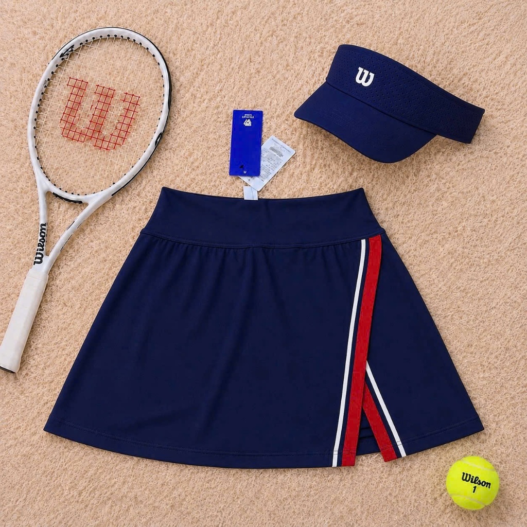 [PICKLEBALL HOT] Váy thể thao nữ, Váy hai lớp chữ A Lulu QC cao cấp  gió siêu xinh chơi Pickleball Golf Tennis...