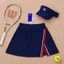Váy thể thao nữ, Váy hai lớp chữ A Lulu QC cao cấp gió siêu xinh chơi Pickleball Golf Tennis...