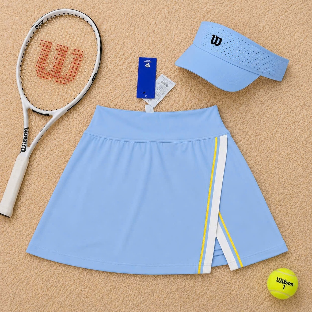 [PICKLEBALL HOT] Váy thể thao nữ, Váy hai lớp chữ A Lulu QC cao cấp  gió siêu xinh chơi Pickleball Golf Tennis...