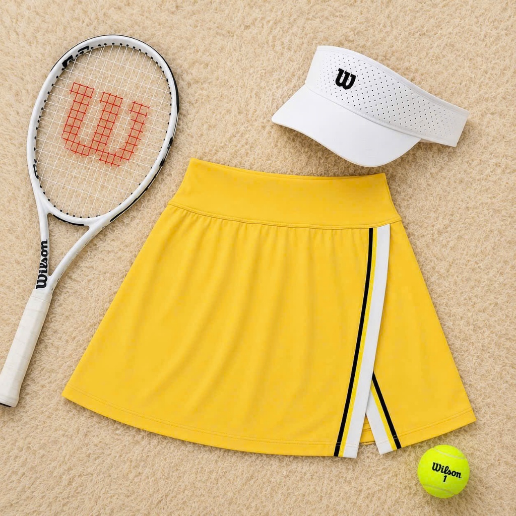 [PICKLEBALL HOT] Váy thể thao nữ, Váy hai lớp chữ A Lulu QC cao cấp  gió siêu xinh chơi Pickleball Golf Tennis...