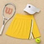 Váy thể thao nữ, Váy hai lớp chữ A Lulu QC cao cấp gió siêu xinh chơi Pickleball Golf Tennis...