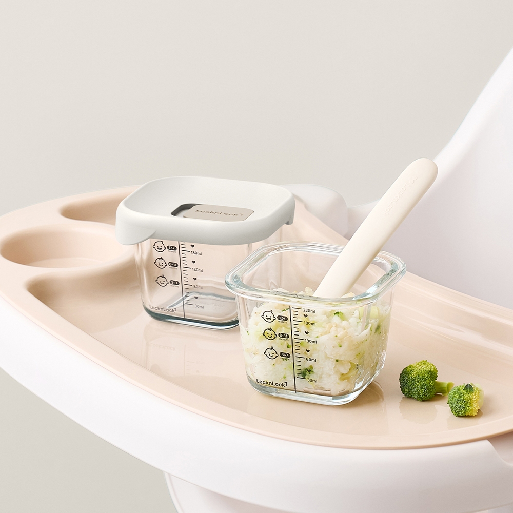 Hộp Thủy Tinh Đựng Thức Ăn Dặm Baby food container LLG1031S3IVY/1032S3IVY/1033S3IVY/1034S3IVY K-MALL