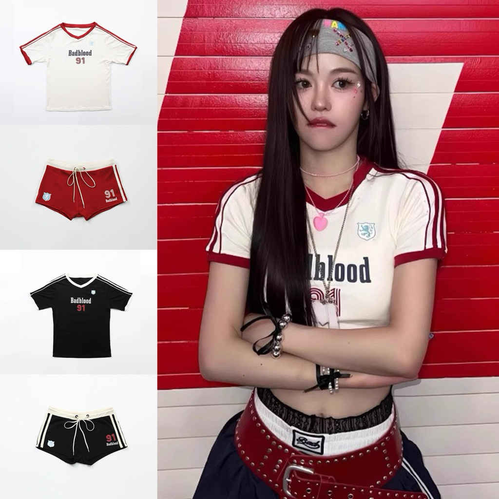 Áo Thun Cổ Tim Badblood 91