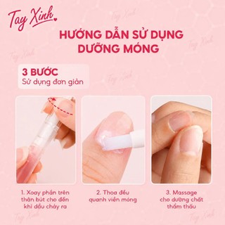Bút Dưỡng Viền Móng Cuticle Oil – Dưỡng Da Quanh Móng, Mềm Da, Ngừa Xước Măng Rô, Nhiều Mùi Hương Trái Cây