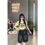 Quần Ngố Jeans Nữ Họa Tiết Gân Basic Dài 52cm Chất Mềm Tặng Đai #2906
