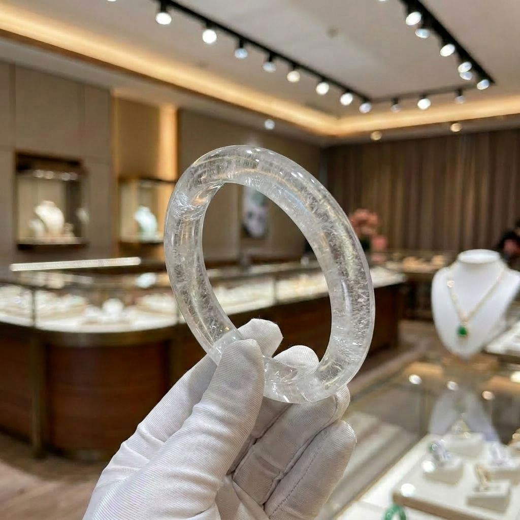 [𝐓ặ𝐧𝐠 𝐍𝐡ẫ𝐧] Vòng Tay Thạch Anh Trắng Tự Nhiên - Thu Hút Năng Lượng Tích Cực 𝐬𝐡𝐚𝐧𝐠𝐡𝐚𝐢 𝐬𝐭𝐨𝐫𝐞
