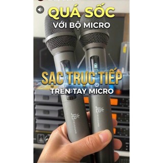 Micro Không Dây JBprosound JA-9 Pin Sạc 8-10 Giờ, Chất Âm Trong Trẻo, Hát Nhẹ, Trầm Ấm, Micro Nhạy, Bắt Giọng Cực Tốt