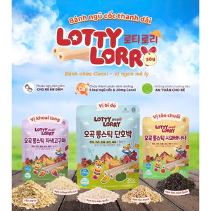 Bánh Ăn Dặm cho Bé Lotty Lorry 80g - Lotte Nhập Khẩu Hàn Quốc