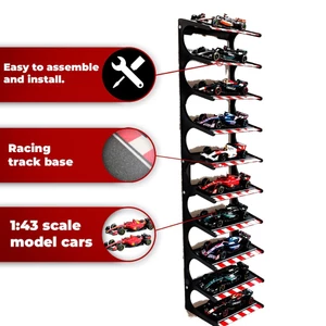 1/64 1/43 DIE-CAST CARS DISPLAY 10 Ô- KỆ XE HOTWHEEL, GIÁ XE MÔ HÌNH, KỆ TRƯNG BÀY XE MÔ HÌNH