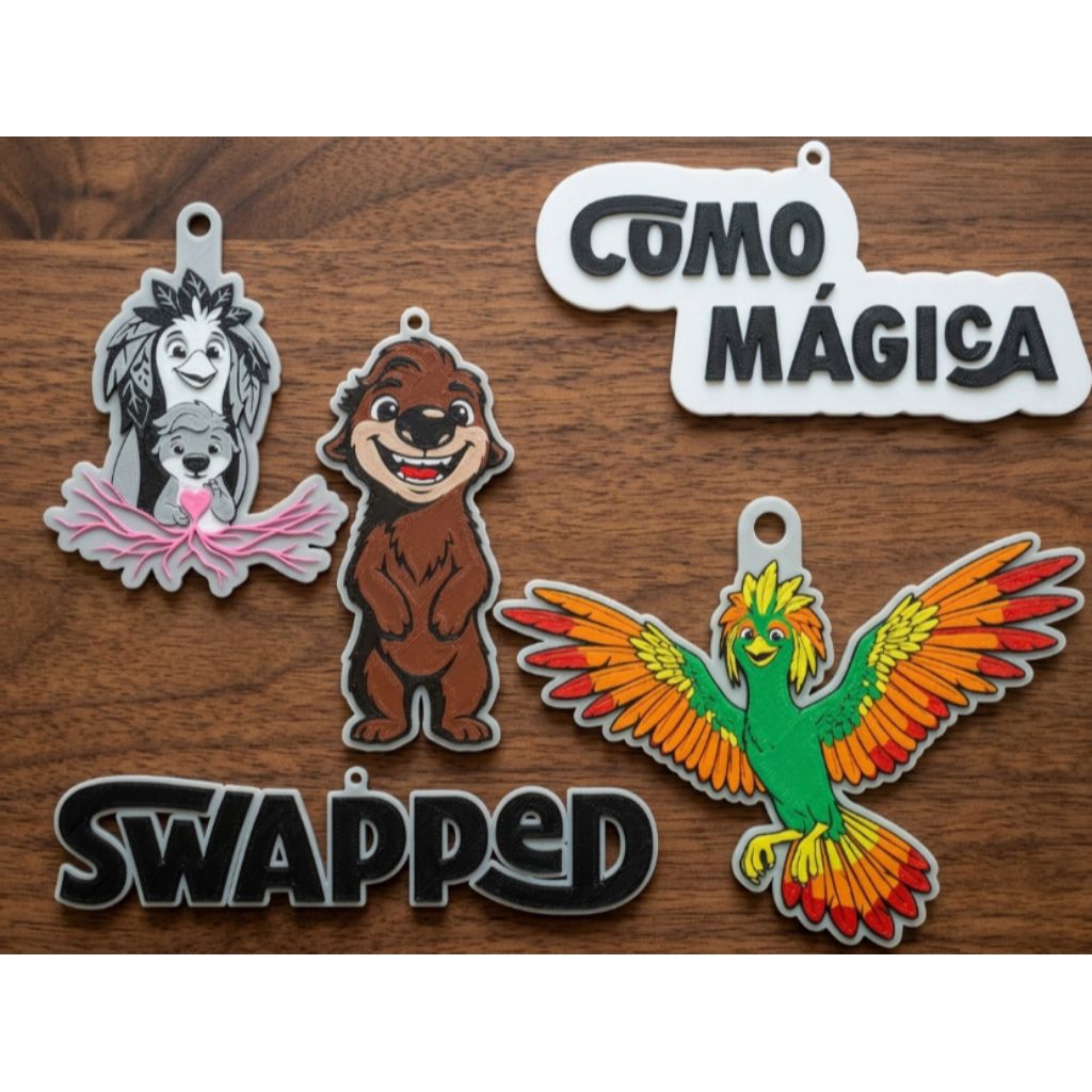 SWAPPED OLLIE POOKOO- MÔ HÌNH NHÂN VẬT OLLIE