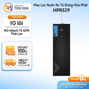 Máy Lọc Nước RO Tủ Đứng Hòa Phát 10 Lõi HPR529 [Giao Toàn Quốc]