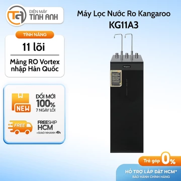 [VC 20%] Máy Lọc Nước RO Nóng Nguội Lạnh Hydrogen Kangaroo 11 Lõi KG11A3 [Giao Toàn Quốc]