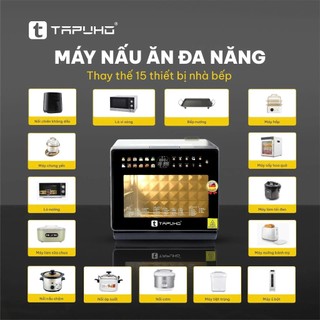 [TAPUHO] Nồi chiên hấp hơi nước Tapuho TMC20 PrimeAI 20L, 82 chế độ, công suất 3000W, BH 30 tháng