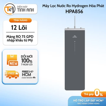 Máy Lọc Nước RO Hydrogen Hòa Phát 12 lõi HPA856 [Giao Toàn Quốc]