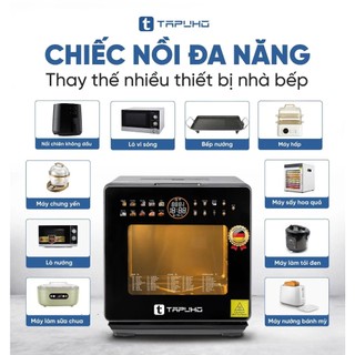 [TAPUHO] Nồi Chiên Hơi Nước TAPUHO TSF16 COLOR PLUS phiên bản 2025 70 chức năng 16L Bảo Hành 30 Th