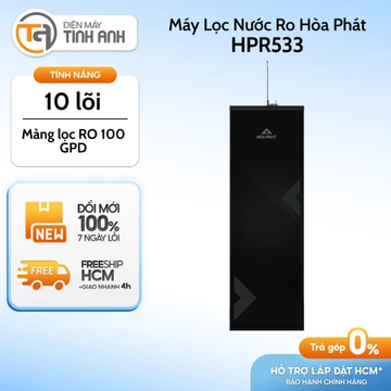 [VC 20%] Máy Lọc Nước RO Tủ Đứng Hòa Phát 10 Lõi Lọc HPR533 [Giao Toàn Quốc]