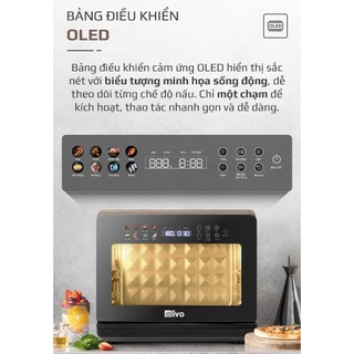 [OLIVO] Nồi Chiên Hơi Nước OLIVO SteamFry Xtra 20L Cao Cấp, Hấp Nano Steam Chiên Eco Fry 2, Bh 2 năm