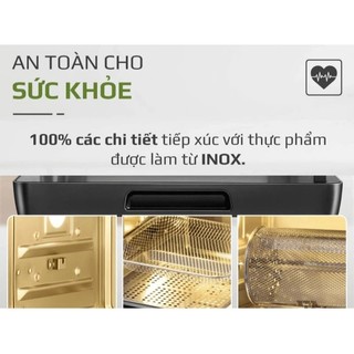 [OLIVO] Nồi chiên hơi nước OLIVO SF16 PRO - Nồi chiên hấp 70 chương trình, 16L - 2800W - Bh 2 năm