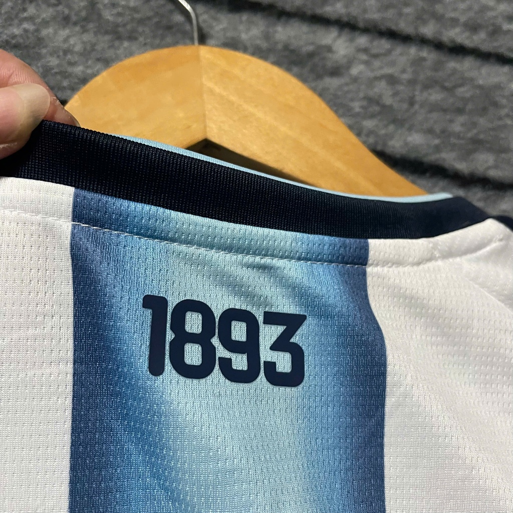 Bộ Quần Áo Bóng Đá ĐT Argentina Sân Nhà WC 2026 - Vải Polyester Gai Thái Cao Cấp