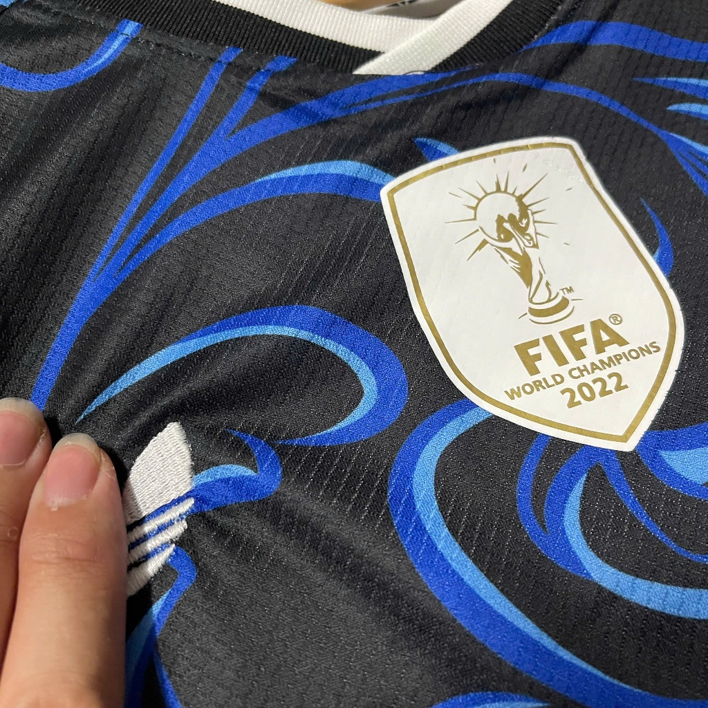 Bộ Quần Áo Bóng Đá ĐT Argentina Sân Nhà WC 2026 - Vải Polyester Gai Thái Cao Cấp