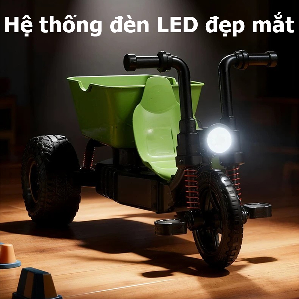 Xe Điều Khiển Từ Xa 3 Bánh Cừu RC Tốc Độ Cao - Xe Drift Đặc Nhiệm Có Gấu Bông, Ga Toàn Phần, Chống Lật, Pin Sạc Siêu Bền