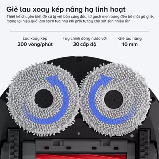 [ROBOROCK] Robot Hút Bụi Lau Nhà Roborock Qrevo S Pro - Lực hút 18500Pa - Bảo hành 2 năm
