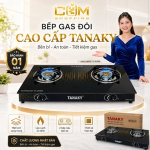 BẾP GAS ĐÔI CAO CẤP TANAKY